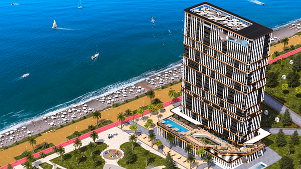 Апартаменты 2+1 (88 кв.м.)  в новостройке, Грузия (№615)