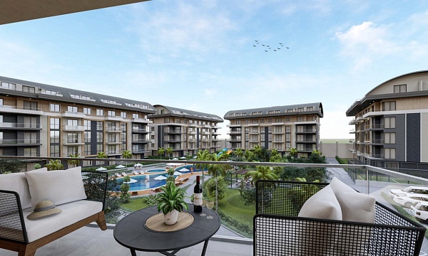 Купить Апартаменты 4+1 (139 кв.м.)  в новостройке, Турция Moreway Investment